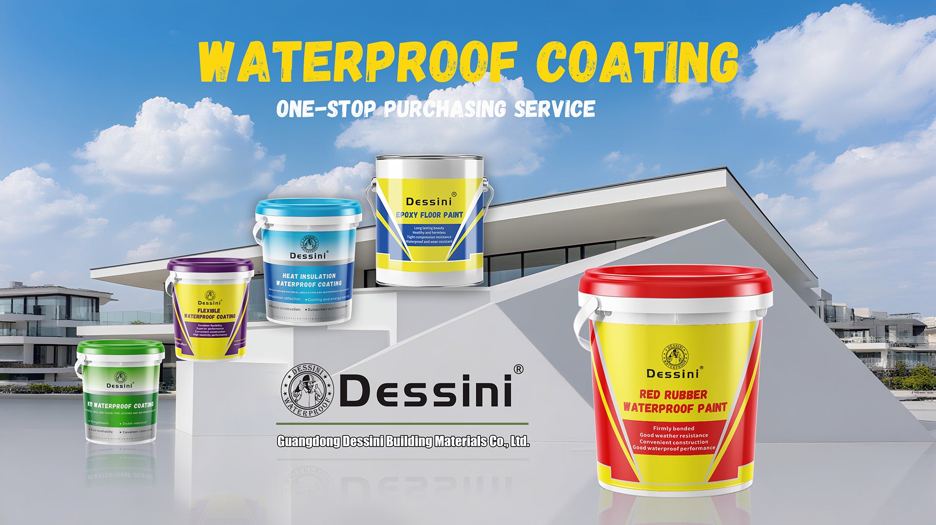 Waterproof coating factory