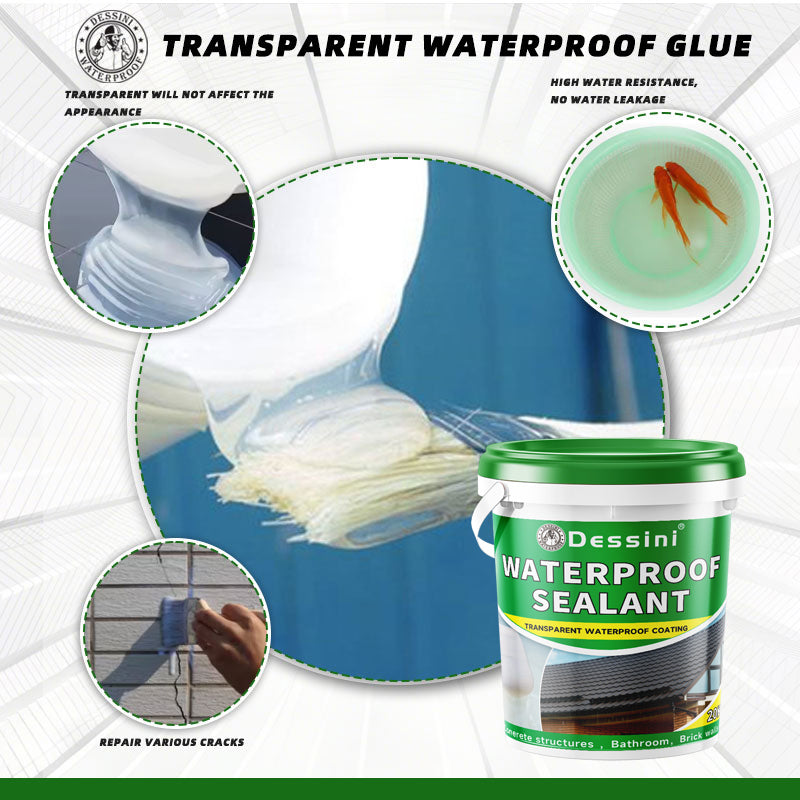 Dessini transparent waterproof coating