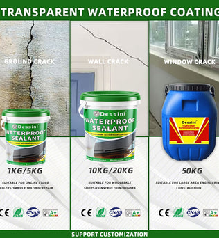 Dessini transparent waterproof coating