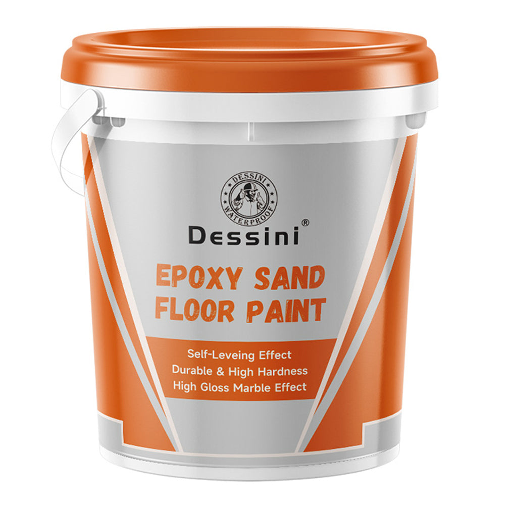Dessini Epoxy colored sand floor paint