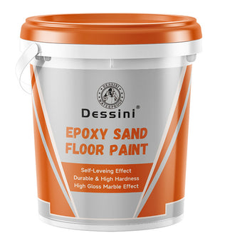 Dessini Epoxy colored sand floor paint