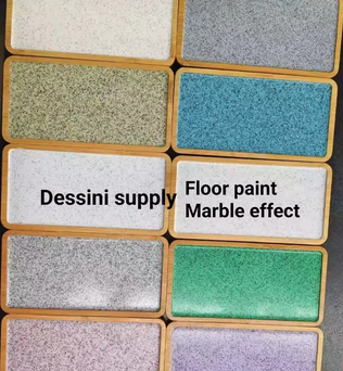 Dessini Epoxy colored sand floor paint