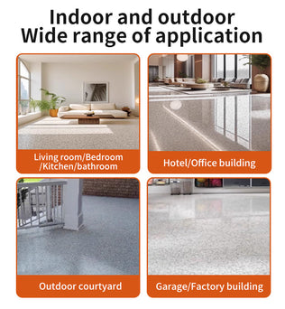 Dessini Epoxy colored sand floor paint