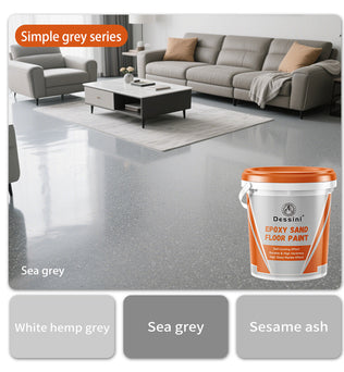 Dessini Epoxy colored sand floor paint