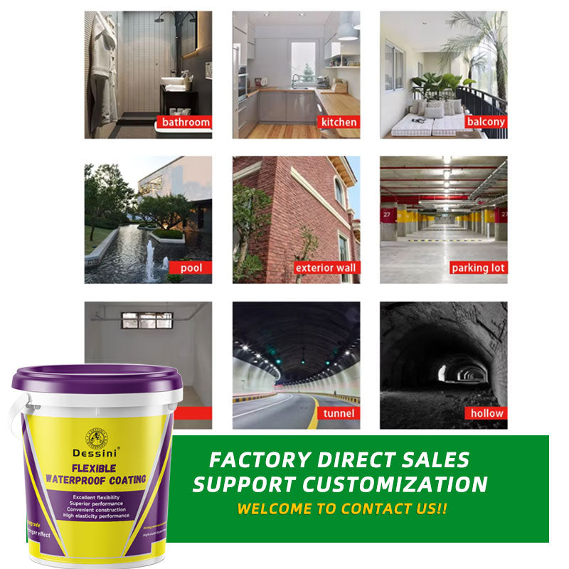 Flexible waterproof coating