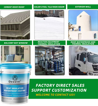 Dessini Heat insulation waterproof coating Cooling coating
