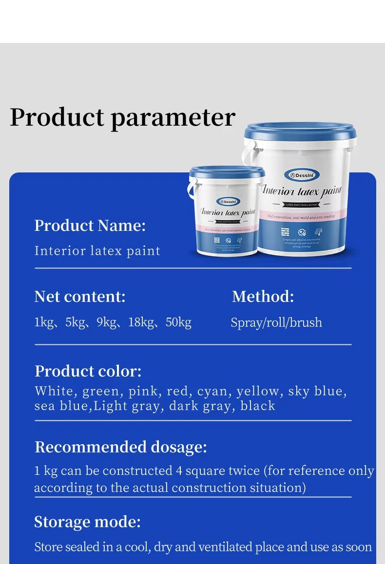 Dessini Interior latex paint