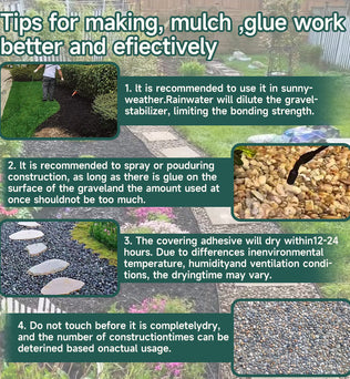 Dessini Mulch Rock Glue