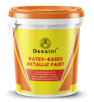 Water-based metallic paint
